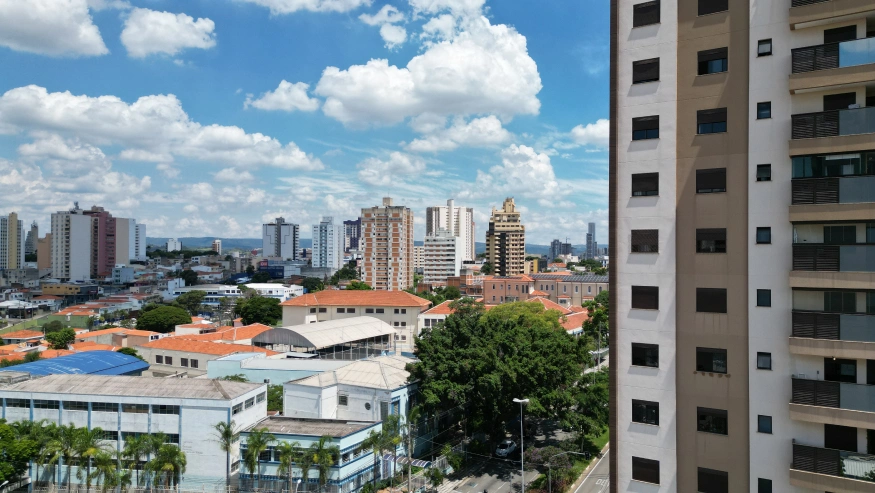 Primeira vista do 8º andar Primeira vista do 8º andar