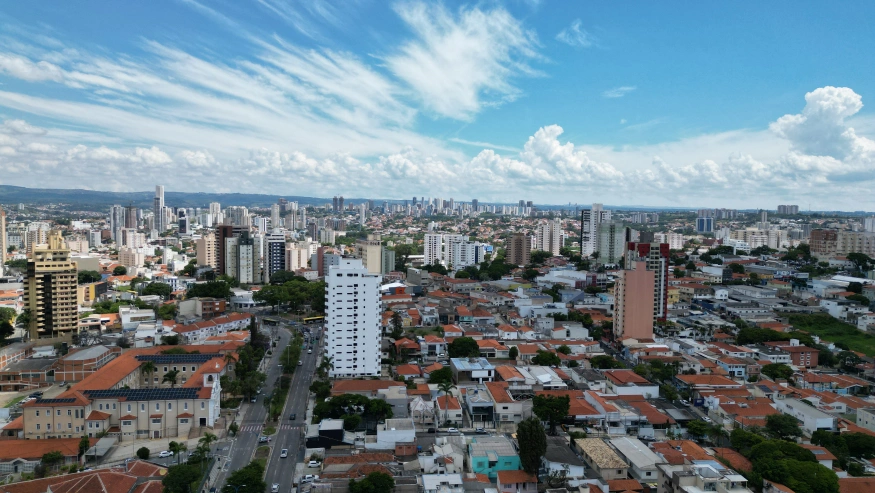 Primeira vista do Rooftop 28º andar Primeira vista do Rooftop 28º andar
