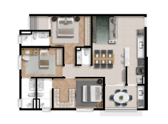 Planta tipo 1 Planta tipo 1