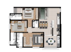 Planta tipo 2 Planta tipo 2