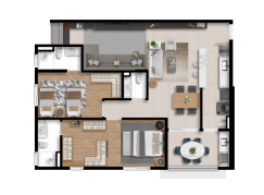 Planta tipo 3 Planta tipo 3