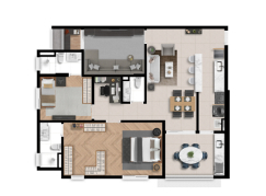 Planta tipo 8 Planta tipo 8